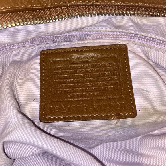 Brown Leather Coach Purse - Picture 8 of 8